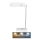 Dimbare LED Tafel Lamp met touch besturing en draadloos opladen USB LED/16W/230V 2800K-5700K