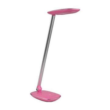 Dimbare LED Tafel Lamp met USB MOANA LED/6W/230V roze