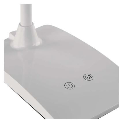 Dimbare LED-tafellamp EDDY LED/6W/230V 3000/4500/6800K wit