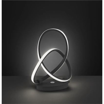 Dimbare LED-tafellamp INDIGO LED/19W/230V 3000K zwart