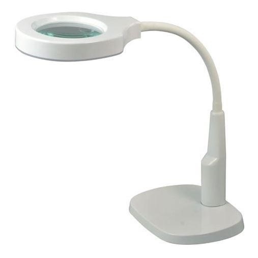 Dimbare LED tafellamp met bifocale loep LED/6W/230V 6000-7000K wit