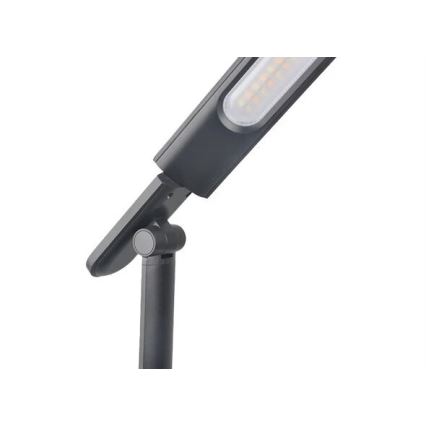 Dimbare LED tafellamp met USB LED/9W/230V 3000K/4000K/5500K zwart