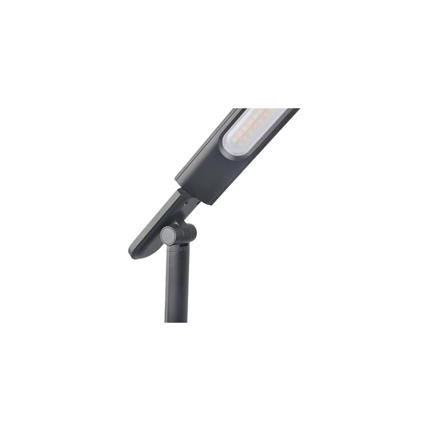 Dimbare LED tafellamp met USB LED/9W/230V 3000K/4000K/5500K zwart