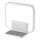 Dimbare LED tafellamp met wekker en Qi opladen LED/18W/230V wit
