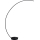 Dimbare LED vloerlamp LED/28W/230V 3000-6500K + afstandsbediening