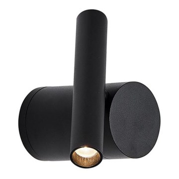 Dimbare LED-wandspot PLANET LED/4W/230V zwart