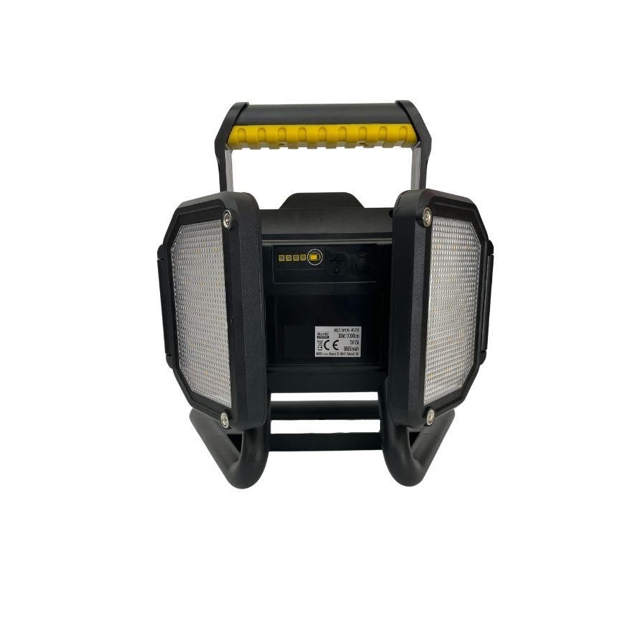 Dimbare LED-werklamp LED/50W/5V 12000 mAh IP54