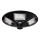 Dimbare LED-zonne-straatlamp met sensor LED/22W/6V 18000 mAh 6500K IP65 zwart + afstandsbediening