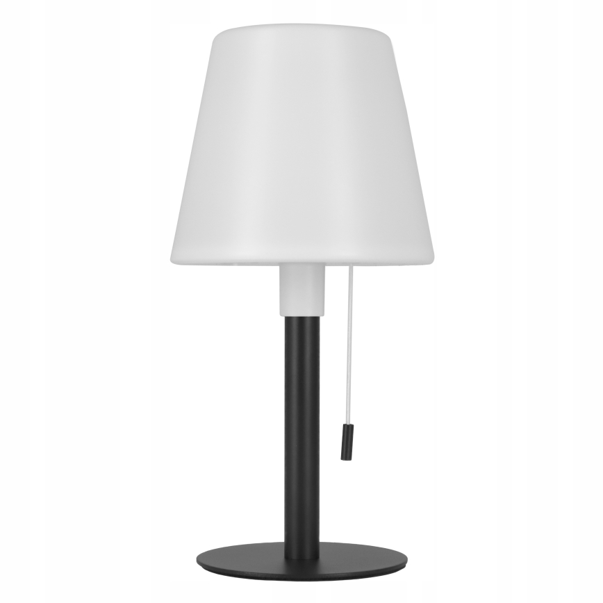 Dimbare LED-zonnelamp LED/2W/5V USB 1200 mAh IP44 wit/zwart