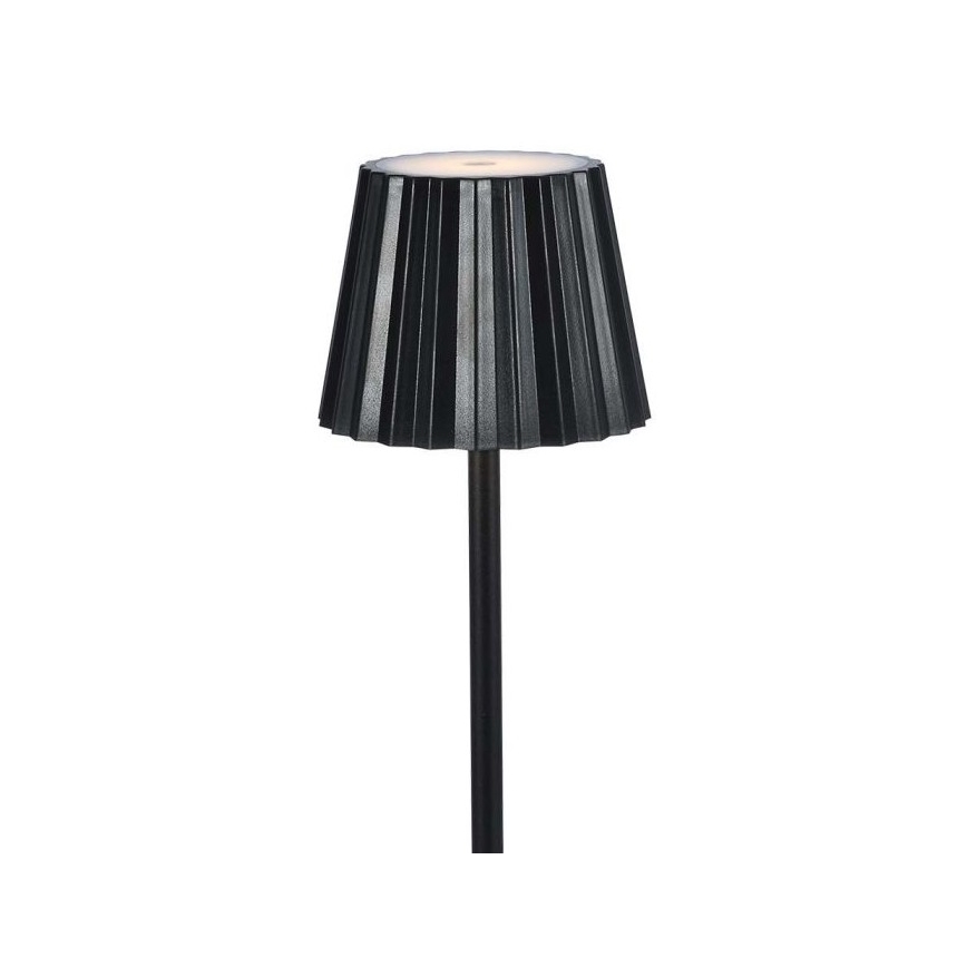 LED Dimbare Oplaadbare Touch Tafellamp LED/4W/5V 3000-6000K 1800 mAh Zwart