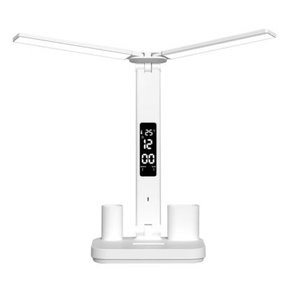 LED-dimbare oplaadbare bureaulamp NOBLITE P LED/5W/5V 3000/4000/6000K 2200 mAh wit