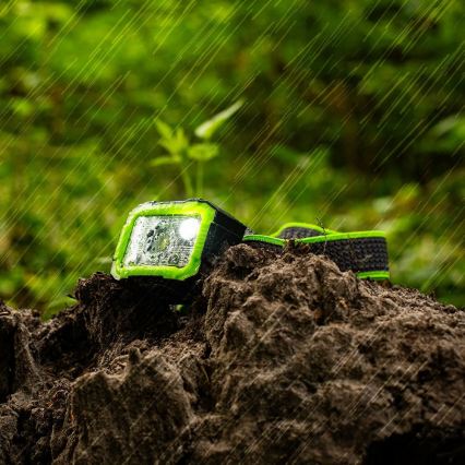 LED-dimbare oplaadbare hoofdlamp met sensor LED/10W/5V IP66 750 lm 1500 mAh