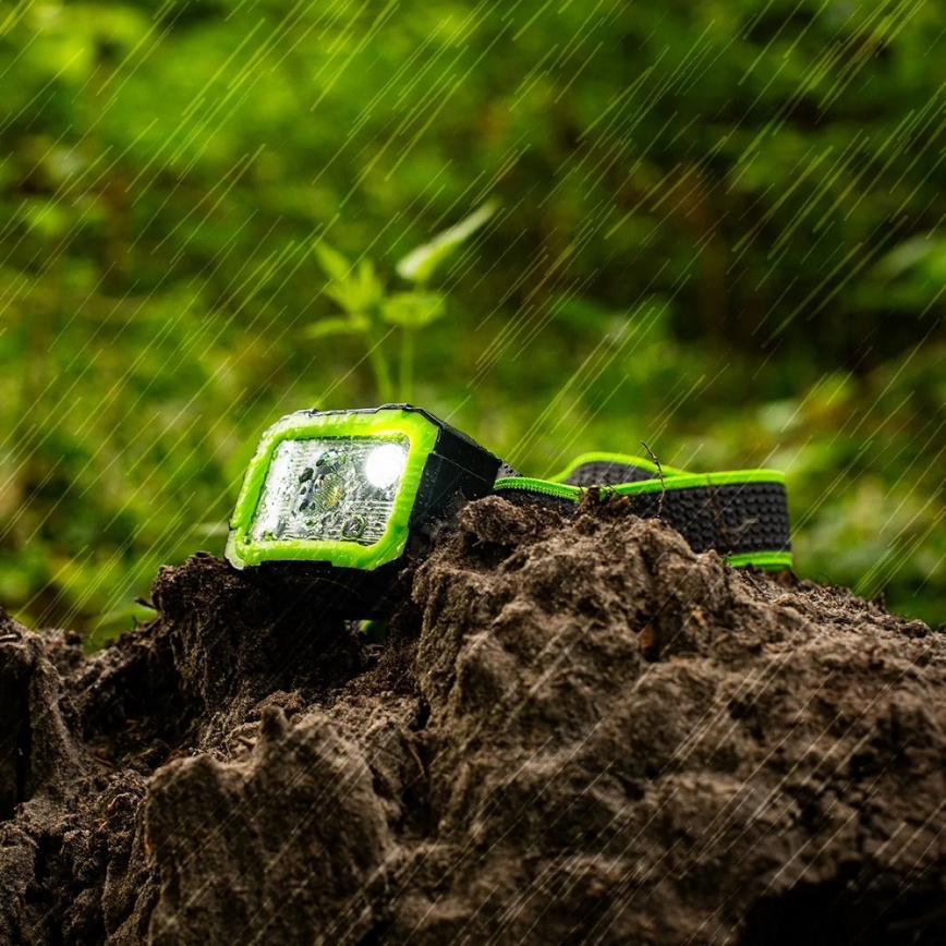 LED-dimbare oplaadbare hoofdlamp met sensor LED/10W/5V IP66 750 lm 1500 mAh