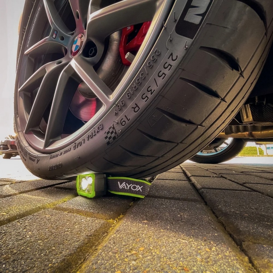 LED-dimbare oplaadbare hoofdlamp met sensor LED/10W/5V IP66 750 lm 1500 mAh