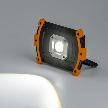 Dimbare oplaadbare LED-schijnwerper 10W/5V USB 6500K IP44