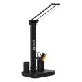 Dimbare oplaadbare LED-tafellamp NOBLITE P LED/5W/5V 3000/4000/6000K 2200 mAh zwart