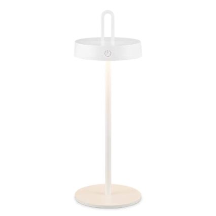LED dimbare oplaadbare touch-tafellamp voor buiten SHINE LED/1,5W/3,7V 3000 mAh IP44 wit