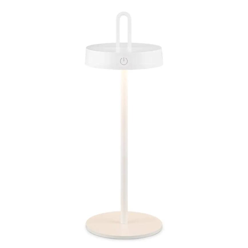 LED dimbare oplaadbare touch-tafellamp voor buiten SHINE LED/1,5W/3,7V 3000 mAh IP44 wit