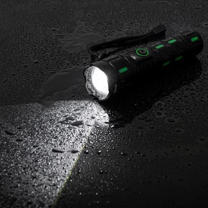 Dimbare oplaadbare LED-lamp met powerbankfunctie LED/20W/5V IP44 1200 lm 5000 mAh