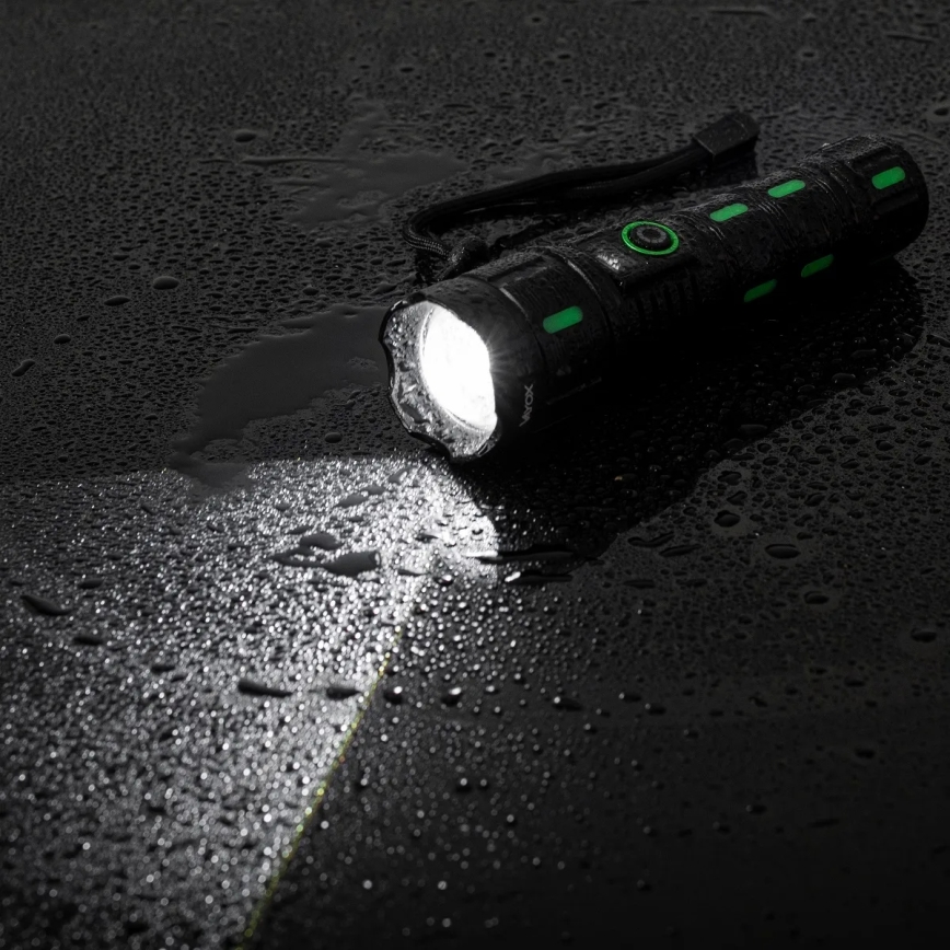 Dimbare oplaadbare LED-lamp met powerbankfunctie LED/20W/5V IP44 1200 lm 5000 mAh