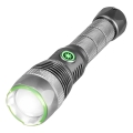 Dimbare oplaadbare LED zaklamp met powerbankfunctie LED/30W/5V IPX7 3000 lm 4000 mAh