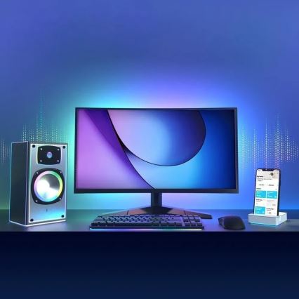 Dimbare RGBW LED-strip 5 m LED/13,5W/230V Wi-Fi