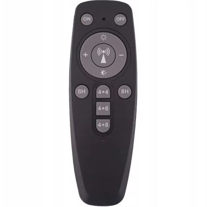 Dimbare LED-zonneschijnwerper LED/150W/3,2V 5000K 15000 mAh IP65 zwart + afstandsbediening