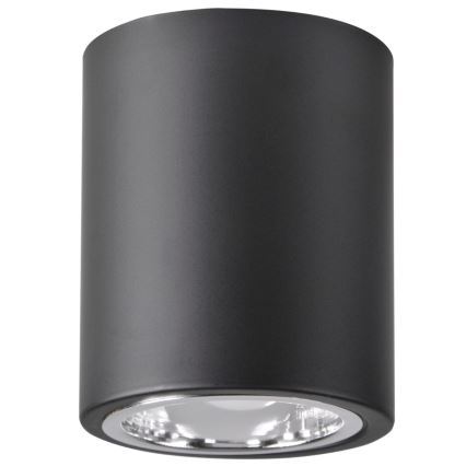Dimmbare LED RGBW Spot JUPITER 1xE27/6,5W/230V 2700-6500K Wi-Fi Ø 9,8 cm zwart