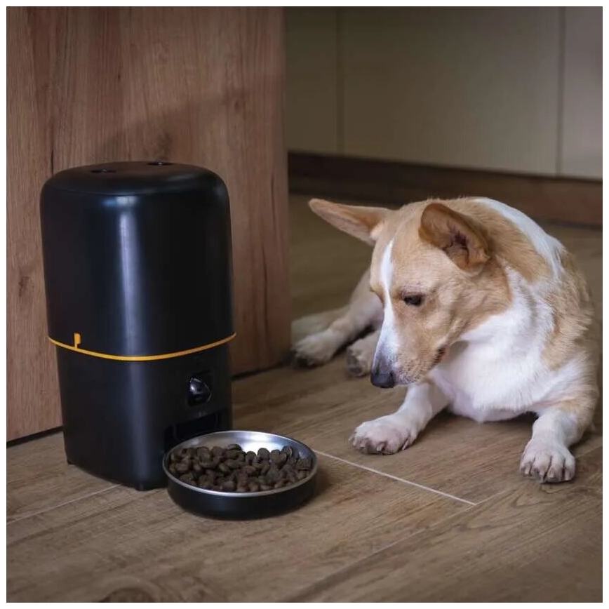 Distributeur automatique de nourriture avec micro et caméra 4l/5V/3xD Wi-Fi