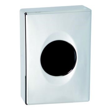 Distributeur de sachets 10 x 13,5 cm argenté