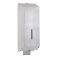 Distributeur de savon 10x32 cm inox/argenté