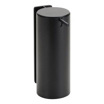 Distributeur de savon 6,6x16,5 cm inox/noir