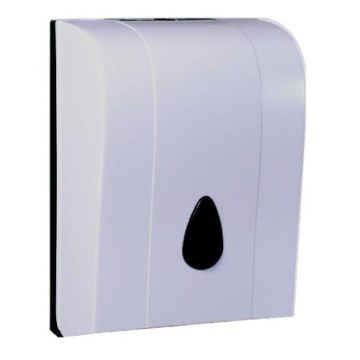 Distributeur de serviettes 26 x 38 cm, blanc