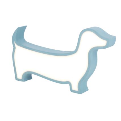 DOG LED Tafel Lampe 12W Blauw