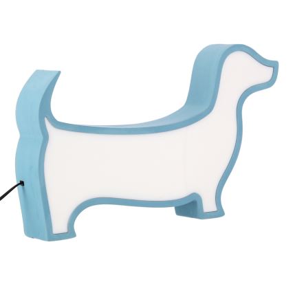 DOG LED Tafel Lampe 12W Blauw