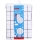 Douche gordijn TORO EASY 178x199 cm wit/zwart