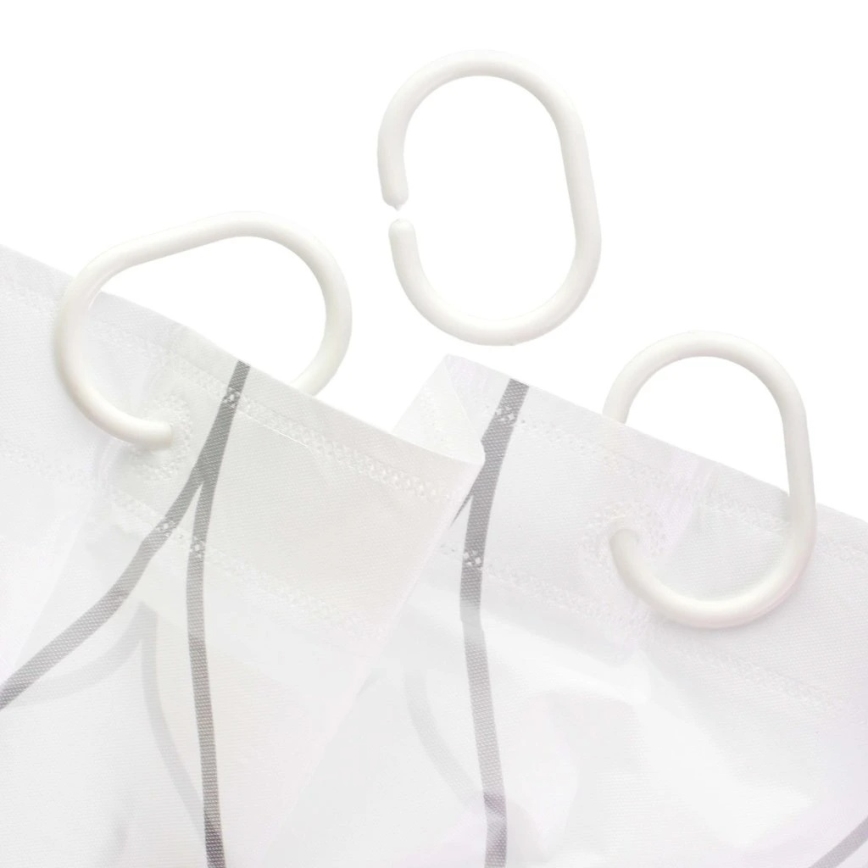 Douchegordijn TORO PREMIUM 178x199 cm bloemen