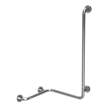 Douchegreep 58x118 cm RVS/zilver