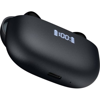Draadloos earphones met ANC+ENC 300mAh zwart