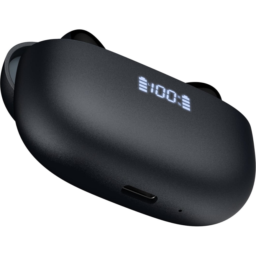 Draadloos earphones met ANC+ENC 300mAh zwart