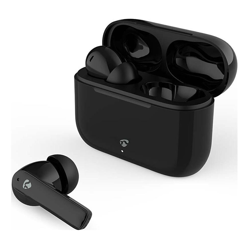Draadloos earphones met ENC 450 mAh + 2x 40 mAh IPX4 zwart
