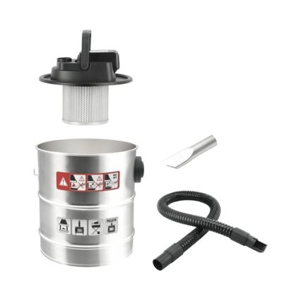 Draadloze aszuiger met HEPA-filter 12 l 110W/18V 2000 mAh mat chroom