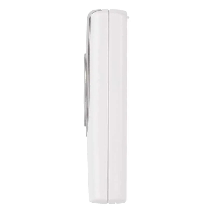 Draadloze deurbel 3xAA/1xCR2032 IP44 wit/zilver