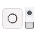 Draadloze deurbel 3xAAA/1xA23 IP55 wit
