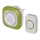 Draadloze deurbel met stekker 230V + 1xCR2032 IP44 groen