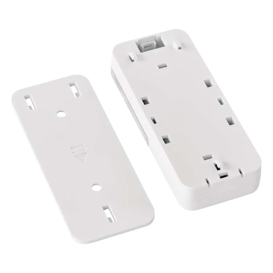 Draadloze deurbel voor in het stopcontact GoSmart 230V + 1xCR2032 wit Wi-Fi