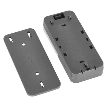 Draadloze deurbel voor stopcontact GoSmart 230V + 1xCR2032 grijs Wi-Fi