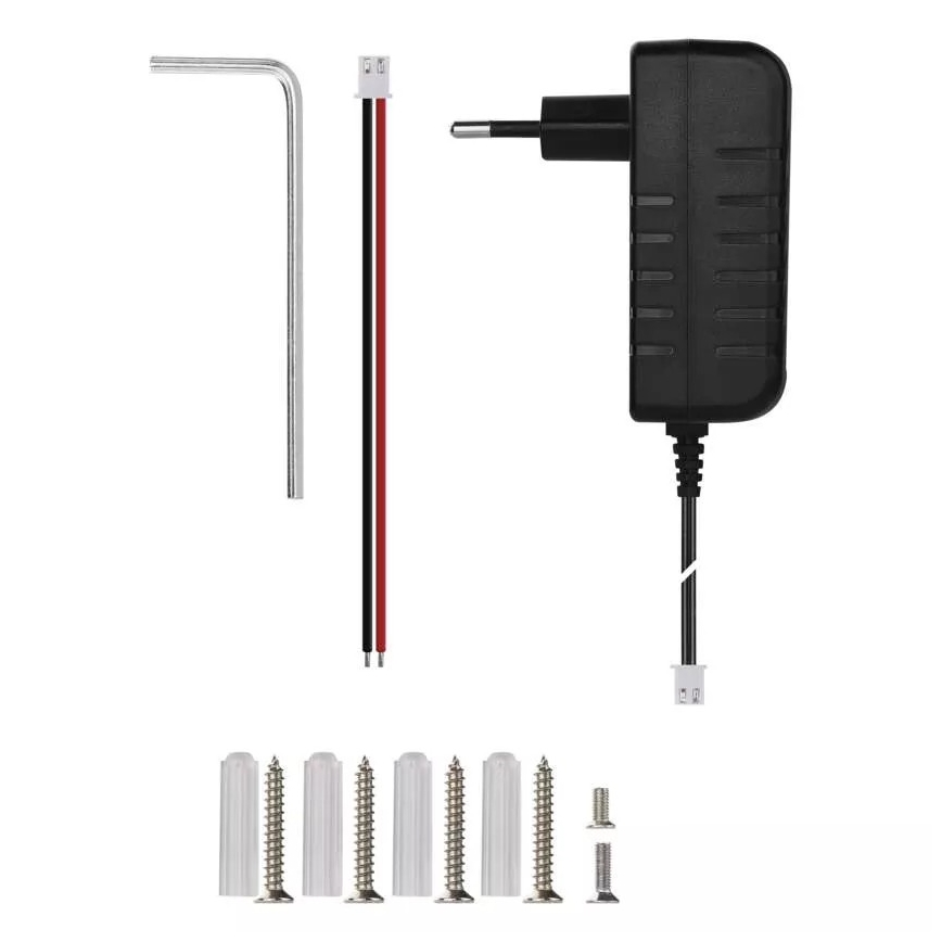 Draadloze video deurbel met bewegingssensor GoSmart 12V 3xAA IP44 Wi-Fi Tuya