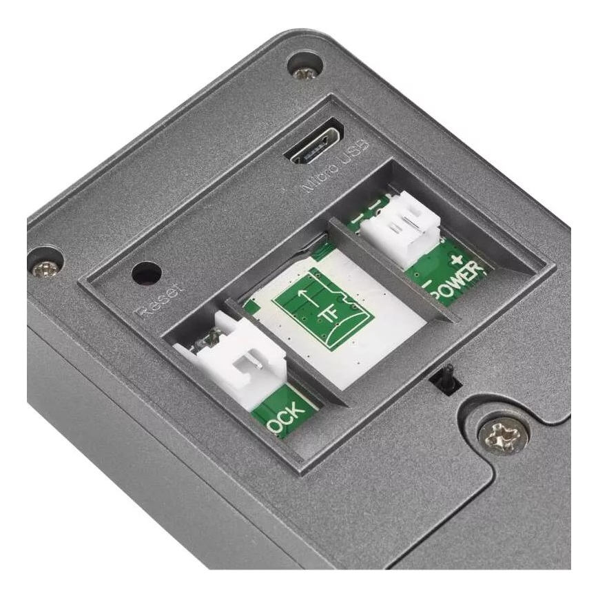Draadloze video deurbel met bewegingssensor GoSmart 12V 3xAA IP44 Wi-Fi Tuya