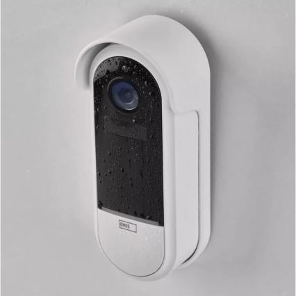 Draadloze video deurbel met bewegingssensor GoSmart 5V 3xAA IP65 Wi-Fi Tuya